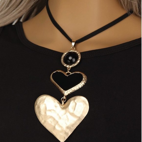 . Jewelry - Heart Charm Necklace